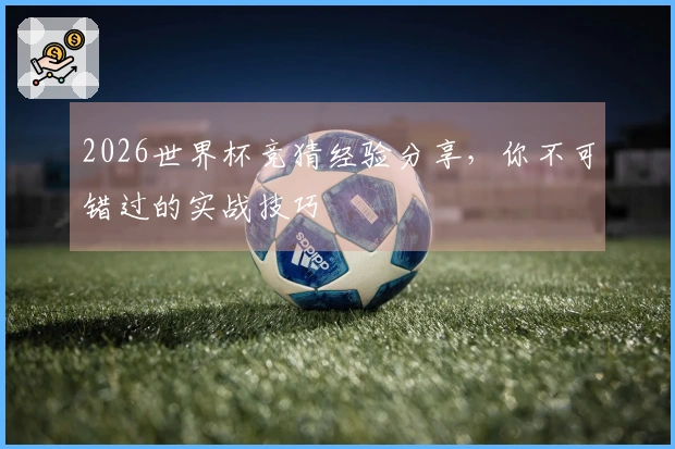 2026世界杯竞猜经验分享，你不可错过的实战技巧